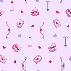 cute valentine's day pattern