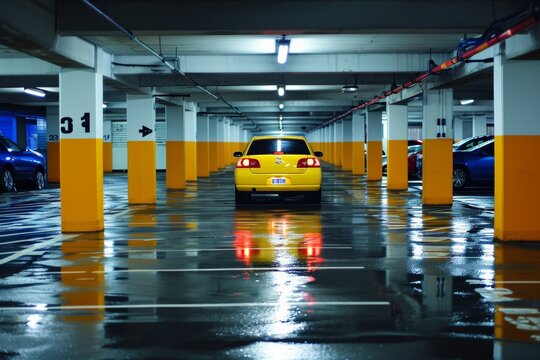 lots of cars on car parking