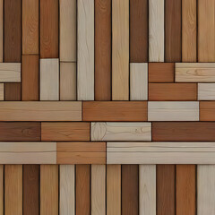 Brown Timber Texture on Wooden Wall Background with Natural Wood Pattern for Construction and Design Inspiration