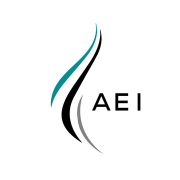AEI Letter logo design template vector. AEI Business abstract connection vector logo. AEI icon circle logotype.
