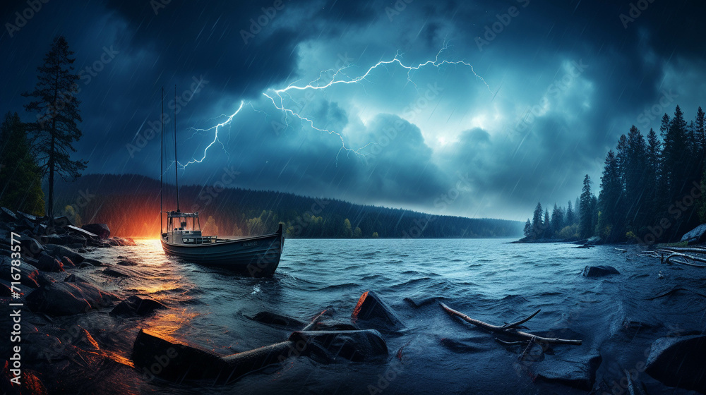 Canvas Prints storm over the sea high definition(hd) photographic creative image