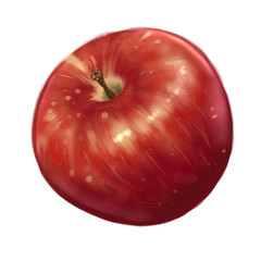 red apple