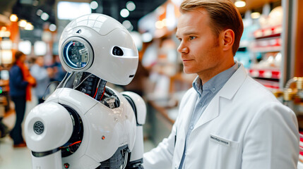 Artificial General Intelligence (AGI), also known as Strong AI refers to a type of Artificial Intelligence that has the Ability to Understand Learn and Apply its Intelligence Symbol Image Background 