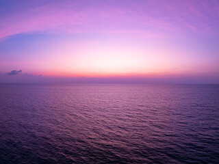 Landscape Sunset sky,Nature beautiful Light Sunset or sunrise over sea,Colorful dramatic majestic scenery sunset Sky with Amazing clouds and waves in sunset sky,Nature light cloud background