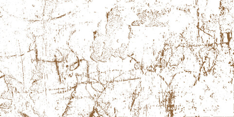 Brown grunge scratch texture. Dust overlay textured. Grain noise particles. Rusted white effect. Design elements.