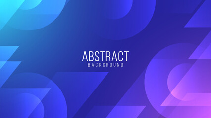 Fototapeta premium Abstract dark blue and purple gradient futuristic background