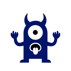 Monsters and Aliens vector set