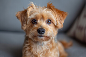 The Morkie Portrait, A Crossbreed of the Maltese and Yorkshire Terrier