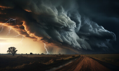 Tornadoes and Severe Storms. photo of nature
