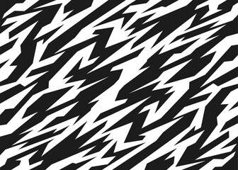 Abstract background with seamless rough and jagged lines pattern