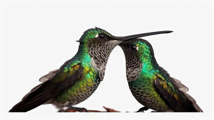 Obraz premium Hummingbird in the Flower