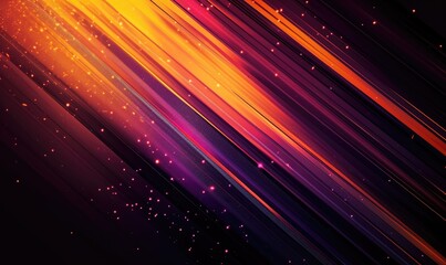 Obraz premium dark purple and orange abstract background hi tech 