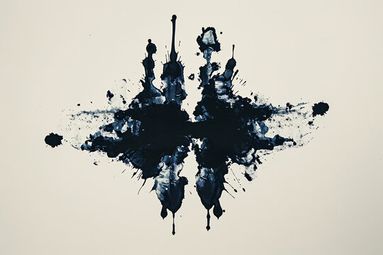 Inkblot test art 