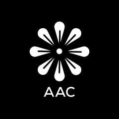 AAC Letter logo design template vector. AAC Business abstract connection vector logo. AAC icon circle logotype.
