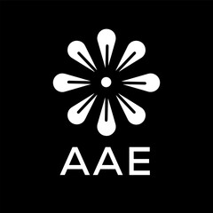 AAE Letter logo design template vector. AAE Business abstract connection vector logo. AAE icon circle logotype.
