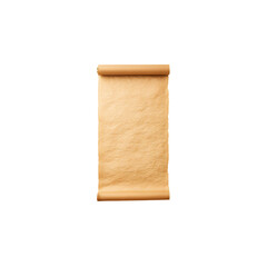 Naklejka premium blank old paper scroll ancient papyrus png