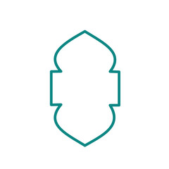 Islamic window frame