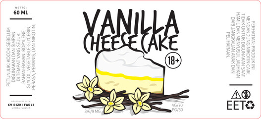 vanilla cheesecake