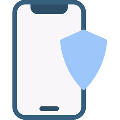 Secure phone icon