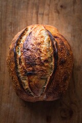 Sourdough bread colors