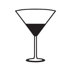 Cocktail Glass Vector