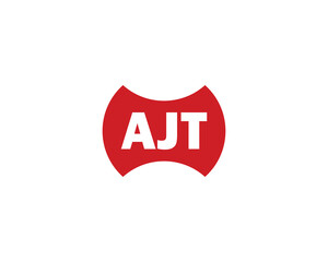 AJT Logo design vector template