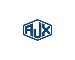 AJX Logo design vector template