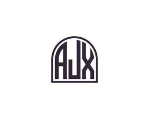 AJX Logo design vector template