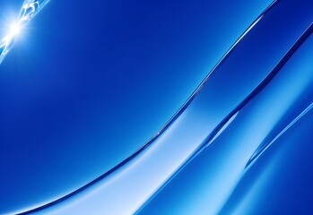 Fototapeta premium Abstract background hologram beautiful silky glossy wallpaper, backdrop for photo product shiny aesthetic texture macro photography.
