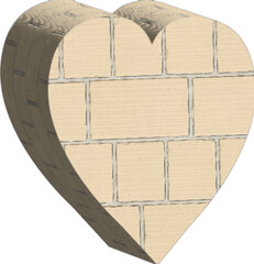Brick heart