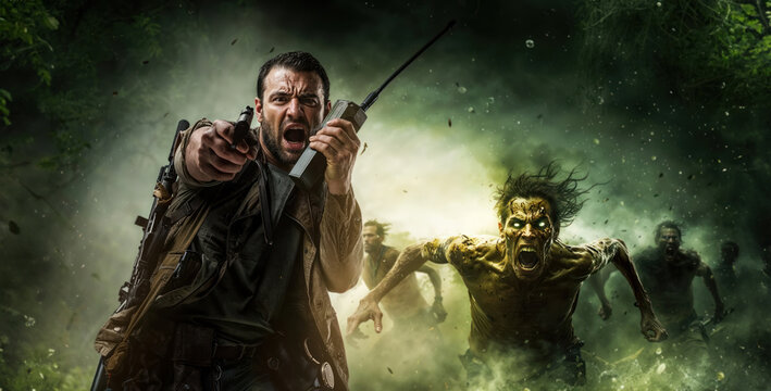 Desperate Communication During Zombie Attack