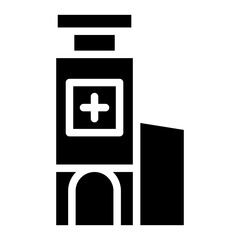 medical glyph icon