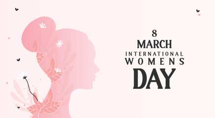 Happy Women's day greeting background © Raccoon Graphics