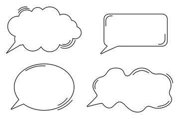 Free vector bubble message