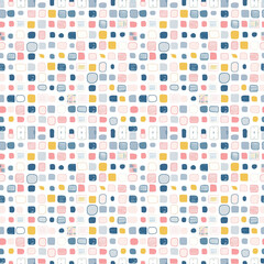 Union labels seamless pattern. Gift wrapping, wallpaper, background. Labor Day