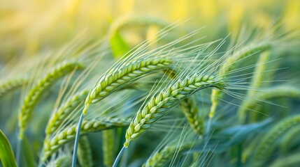 Fresh Rye Field Image. Top-notch picture.
