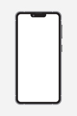 Phone, mobile, vector, telephone background. Blank screen illustration for design