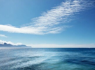 Fototapeta premium Beautiful beach and tropical sea. Nature background. Copy space.