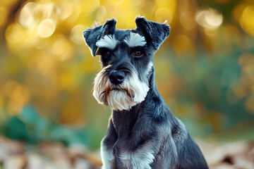 Miniature Schnauzer - Originating from Germany, this breed is known for its distinctive mustache and beard and its feisty, affectionate personality