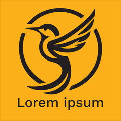 Bird logo design for brand