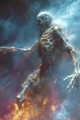 Fototapeta premium Astral Apocalypse Ballet