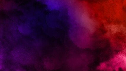  Blue, purple pink abstract Watercolor background.  Deep Purple Color Blue Pink Gradient Background. 