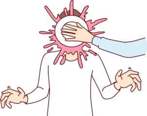 Birthday boy gets hit in face with cake, according to youth tradition common among students. Joke or prank on friend with cake during initiation of new people into fraternity members from university