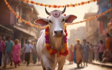 The holy Indian cow
