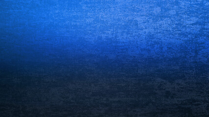 luxury antique opulent fabric wall in blue and black gradient color. polished metallic wall texture use as background with blank space for design. modern concept backdrop for design.