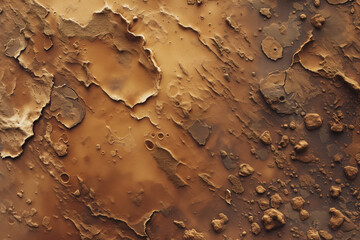 Mars surface texture. Background image. Created with Generative AI technology