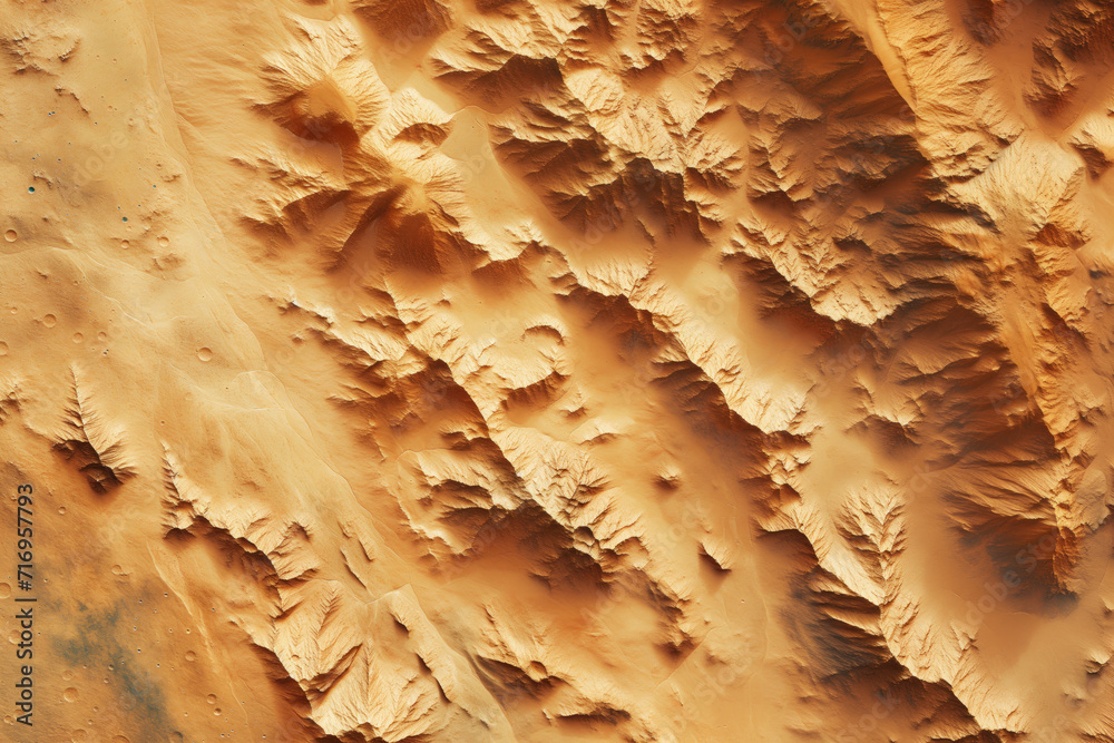 Poster mars surface texture. background image. created with generative ai technology