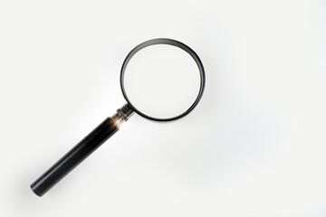Magnifying Glass Isolated On White Background