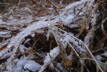Gocce d'acqua d'inverno