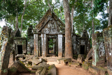Koh Ker temple complex, Cambodia - Asia
